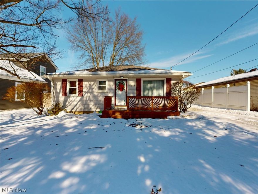 Welcome home to this move-in ready 3 bedroom, 1 bath ranch in the heart of Aurora. Big-ticket improvements include a newer roof (2022), furnace and central air (2021), windows (2021), and hot water tank (2013). In 2025, the sellers installed a new main trap extending to the street, added a whole-house dehumidifier, re-treated the garage roof, and refreshed the gravel driveway. Additional updates over the years include vinyl siding, a concrete patio, garage door, plastic fencing, and a French drain from the backyard to the street. Whether you're a first-time homebuyer, downsizing, or looking for an investment opportunity, this Aurora property is a smart buy with all big ticket items already completed. Schedule your showing today!