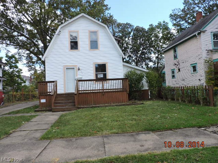 This is a Fannie Mae Home Path Property. Vinyl sided 1.5 story home offers first floor family room with laundry room. First floor is plumbed for half bath. 2 bedrooms and full bath on 2nd floor, Full basement, concrete drive and rear fenced yard plus 1 c detached garage has attached shed for storage. The seller has directed that all offers on this listing be made using the Home Path Online Offer system- This property is now under auction terms. Pre-sale bids should be submitted through auction company. This property is subject to a 5% buyer’s premium pursuant to the Auction Terms & Conditions (minimums may apply). This is a reserve auction and all offers are subject to seller approval.  Please contact listing agent for details. There is not a set minimum or starting bid on this property.