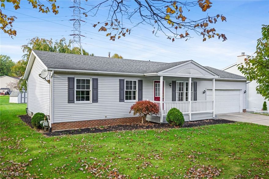 Welcome to 1417 Bravado Road SW.......this three bedroom, two bath home is ready for a new owner! As you enter the front door you will love the open floor plan with vaulted ceilings in the livingroom and kitchen area. The kitchen features new counter tops, stainless appliances, hardwood floors and eating area. The eating area over looks the back yard and provides access through the sliding glass door to the covered deck and yard. Down the hall you will find two bedrooms that share a freshly updated bathroom with a new tub and shower combo, vanity and lighting. The master bedroom is located at the rear of the home and features a private bath with a new walk in shower, vanity and lighting. The first floor laundry is located just off the kitchen and finishes off the first floor. The lower level is plumbed for a half bath, with the potential for additional living space. The interior has recently been painted and new carpet installed throughout. The two car garage has an additional storage area and there is also a shed in the backyard. Conventienly located to schools, restaurants, shopping and the interstate. Call your favorite agent today for a private showing!