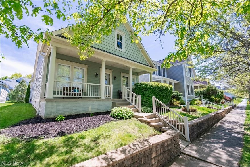 Welcome to New Haven in Barberton—a charming, community-focused neighborhood known for its tree-lined streets, classic street lamps, and walkable design, complete with a pavilion, playground, and open field space.

Inside, this home offers a bright and spacious open-concept layout designed for both everyday living and entertaining. The main level features brand new carpet and a seamless flow between the living, dining, and kitchen spaces, highlighted by an updates kitchen backsplash and a refreshed fireplace backsplash that adds a modern touch and cozy focal point.

The primary suite is a true retreat with a full private bath and a generous walk-in closet. Two additional bedrooms provide plenty of space for family, guests, or a home office. You’ll also appreciate the convenience of first-floor laundry and a 2-car garage.

The finished basement adds approximately 720 square feet of additional living space—perfect for a rec room, movie room, home gym, or whatever fits your lifestyle.

Additional recent updates include a new refrigerator and a power-vented water heater, offering peace of mind and efficiency.

If you’ve been looking for a home that blends modern updates with functional space in a welcoming neighborhood, this one is a must-see.