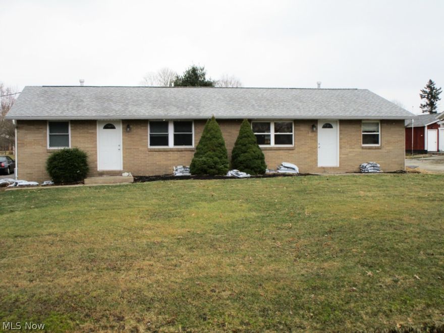 Updated brick side-by-side duplex with 2 carports.  Owners have had the property for many years and are downsizing.  Rent reflects long term tenants.  Updated appliances transfer.