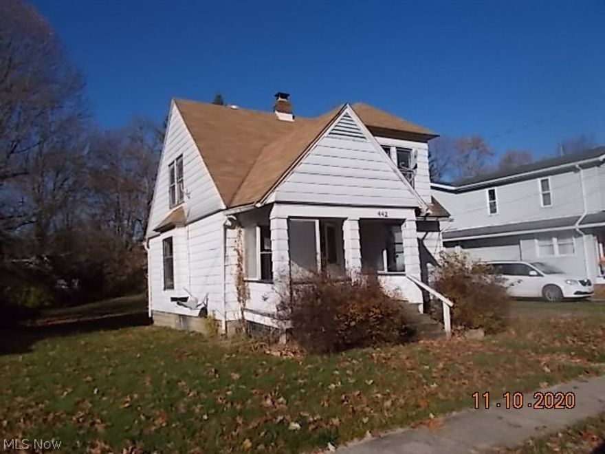 Two bedroom and one full bath. One car detached garage  and a covered front porch. Sold As-Is. No seller paid inspections or repairs. Offer must have EM as a Cashiers Check to the Listing Agency with buyer name as the remitter. Need pre-app or POF docs with initial offer. Buyer performs their own due diligence. This property is eligible for the Freddie Mac FIRST LOOK Initiative through 01/05/2021.