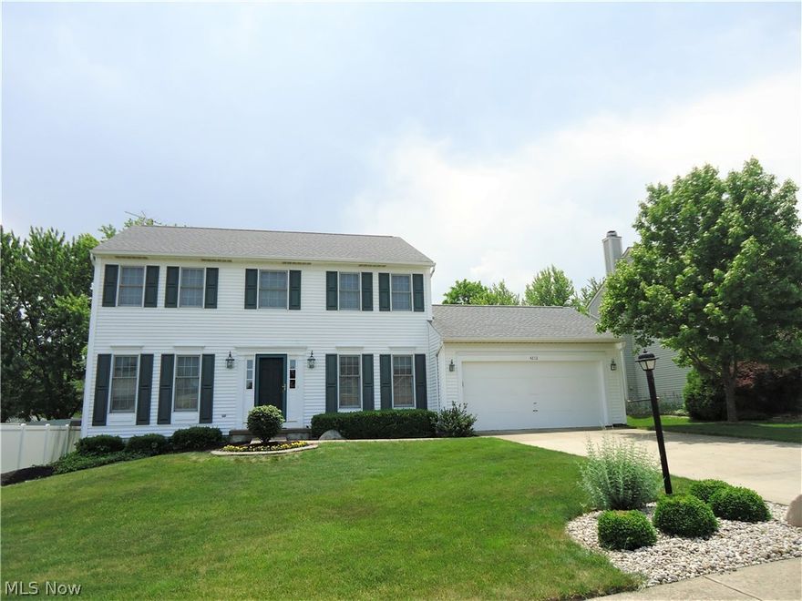 Fantastic colonial * Very Clean * Newer Roof * Newer Furnace and A/C * Large Family Room w/ gas Fireplace and Custom Built-in Entertainment Center/Cabinets * Large Master with walk in closet and Master Bath * 13 Course Basement * SunSetter Awning Patio * Dead-end Street Very Quiet next to Park* A Must See!