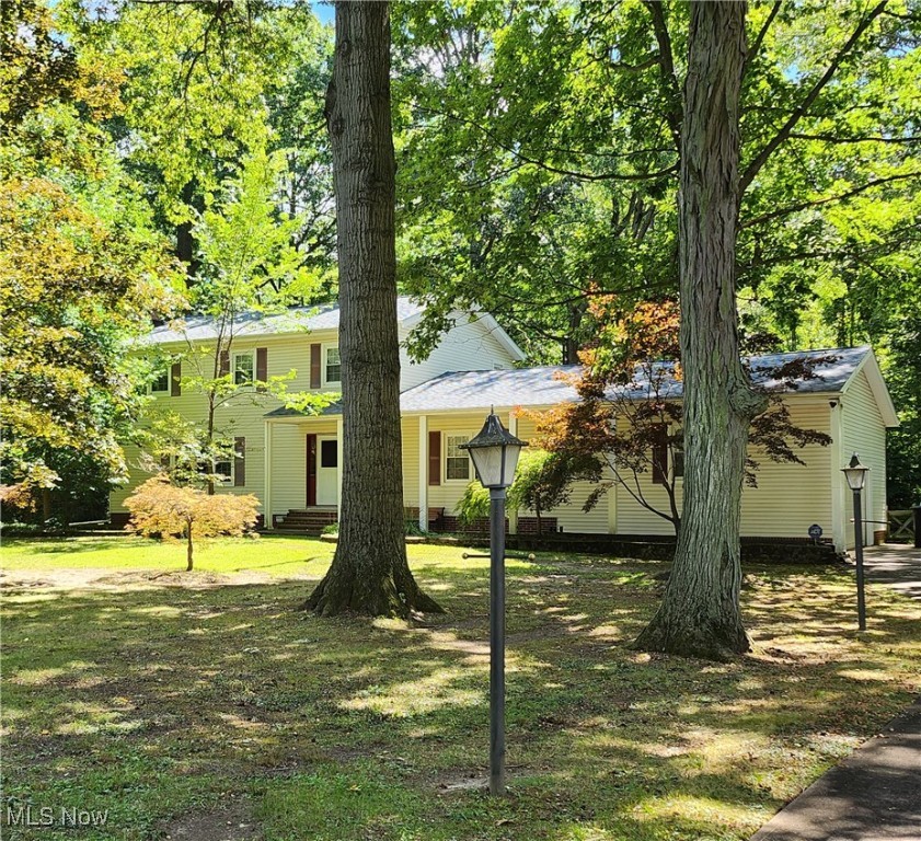 Welcome to this delightful and well-kept 4-bedroom, 3-bathroom home tucked away in a serene cul-de-sac in sought-after South Mentor. Featuring a 2.5-car attached garage, a cozy front porch, and a private wooded backyard, this home provides comfort, convenience, and plenty of room for your family to thrive.
Inviting Living Spaces: Unwind by the wood-burning fireplaces in both the living and family rooms for cozy evenings.
Functional Kitchen: Fully equipped with appliances, it connects seamlessly to the formal dining room with wood floors and access to the covered deck.
Practical First Floor: Enjoy the convenience of a full bathroom, a laundry room with garage access, and spacious common areas.
Comfortable Second Floor: Boasts 4 bedrooms with wood flooring, including a Jack-and-Jill bathroom shared by two rooms, along with an additional full bath.
Spacious Basement: Perfect for storage, hobbies, or future finishing projects.
Modern Updates: Includes a newer roof and a 10-year-old hot water boiler.
Outdoor Bliss: Relax or entertain on the covered back deck overlooking the fenced, wooded backyard.
Nestled in the heart of South Mentor, this home offers a peaceful setting while being close to schools, parks, shopping, and more.