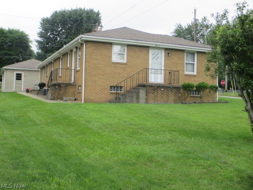 Brick Duplex with great income potential. Excellent location. Both units have 2 bedrooms, kitchen, living room and nice basement with shower and laundry hook-ups. Unit 1 is totally updated and immaculate.