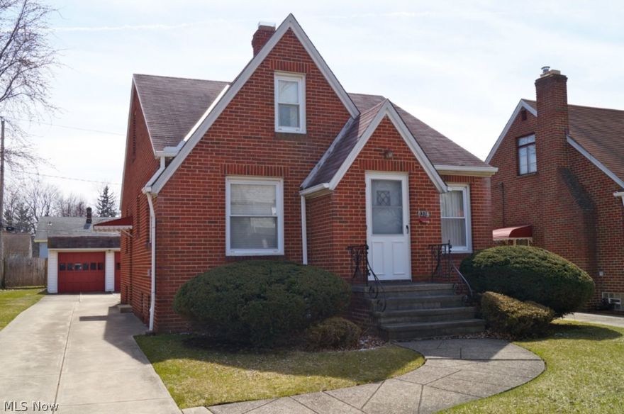 Are you looking for an home you can make your own? Quality built brick Cape Cod / Bungalow features a large master bedroom upstairs with half bath. Hardwood through most of first floor, stairs and also believed to be under 2nd floor vinyl flooring. Large cedar closet and tons of storage in the attic walls. Bonus reading nook or starter nursery in the 2nd floor master. Home has some wallpaper and is ready  for your updates and cosmetic touches. Huge lower level with tons of potential. 2-car garage and newer A/C (2yrs). Roof 10yrs, electric cables to help prevent ice and water backup.