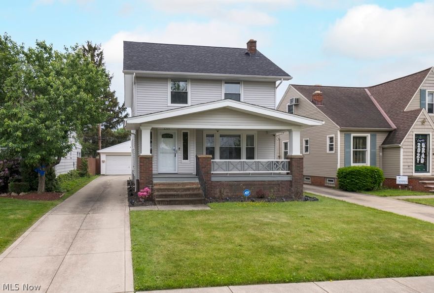 Located on the cusp of South Hills, this three bedroom Old Brooklyn home with finished third floor has hardwood floors, natural woodwork with built-ins; updated bathrooms and newly renovated eat-in kitchen. Freshly painted interior with newer furnace, central air, windows, roof, gutters, siding, driveway and two and a half garage.
