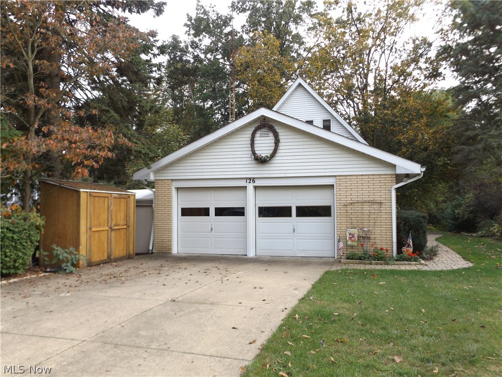 Willowdale Lake. Take advantage of a rare opportunity to have an affordable lakefront home in Jackson township. With your own dock (trex decking floor) Paddleboat, canoe ,and fishing boat stay. Cruise into the main lake and visit the clubhouse. Enjoy true community, recreational activities and clubs. These owners of 38 years have a beautiful double lot with 6 apple trees, and gorgeous larger trees for shade. A very private oasis of nature and a bird lovers paradise (birdhouses stay) Spruce is on a cul-de-sac with only resident traffic. 2.5 car garage, extra driveway parking, and plenty of cabinets and storage. Attic storage space. Two sheds. Solid brick 1960's built home with a newer roof (2015) Home warranty. The upstairs loft bedroom is accessed with a spiral staircase. Be sure to open the lighted closets to see the built in cedar drawers and storage units, and enjoy the view! The first floor offers a living room with fireplace, and boosts large windows. The full bath with tu