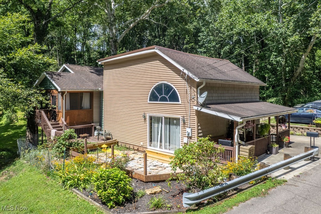 This home offers tons of private space to spread out with a country feel while still being close to the conveniences of town. The main house offers a large eat-in kitchen with vaulted ceiling, hickory cabinetry, center island seating and a coffee station/butlers pantry as well as an actual pantry. Upstairs is a large multi-purpose loft area with built ins for a functional office space and a full bath for a convenient guest room. The homes addition offers a media room with wired surround sound, a first floor ensuite as well as 3 other bedrooms and 2 1/2 baths. Current owners have completed many updates to this property to include: New metal roof on main house, new HVAC with HALO air purifier, purchased additional 1.4 acres of land, Interior French drain in cellar, and new hot water tank, just to mention a few of the upgrades. There are also, dual climate control HVAC systems, 2 electric panels , 2 hot water tanks, roof on addition is from 2003 with 40 year shingles so come enjoy this convenient country setting with chicken coup, garden landscaping and peaceful vibe. Schedule your showing today.