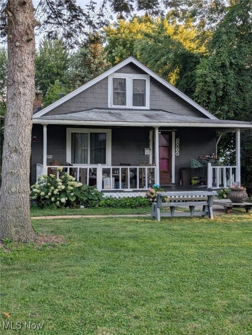 Cozy Living Room, Dining room, First floor bath. Updated hardwood floors. Two bedrooms on main level. One large bedroom on second level. Basement. Large country setting backyard. Two car detached garage. Quiet street. 24 hour notice for showing. Preapproved buyers,Preapproval letter with offers.