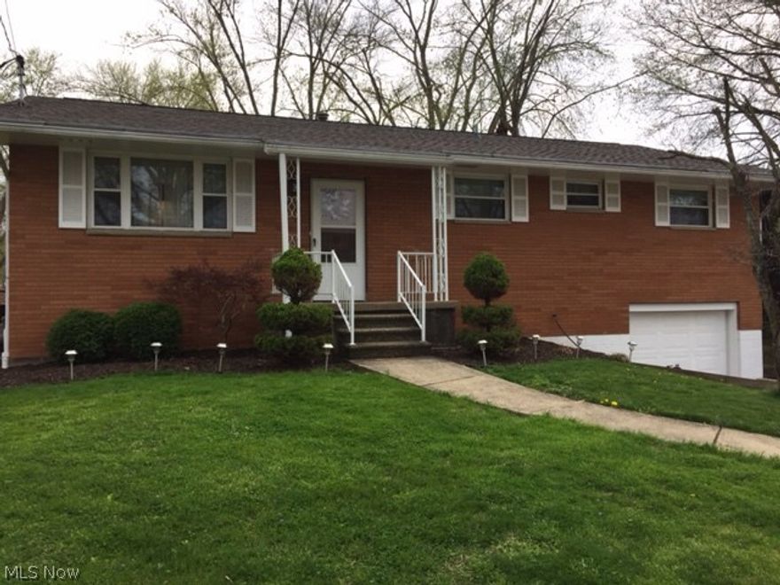 Beautiful brick raised ranch home in a convenient Vienna Location!  Very well maintained. Neat-Clean & Move In Ready!  Spacious living room and beautifully updated eat in kitchen features ceramic tile floor with sliders to back deck - kitchen appliances included! Large 25x11 Master Bedroom with 1/2 bath. 2 additional bedrooms on the first floor with full updated bath.  The lower level offers an additional 4th bedroom with a spacious 28x12 family room!  Single garage and level fenced in backyard! Newer roof and 200 amp electrical service!