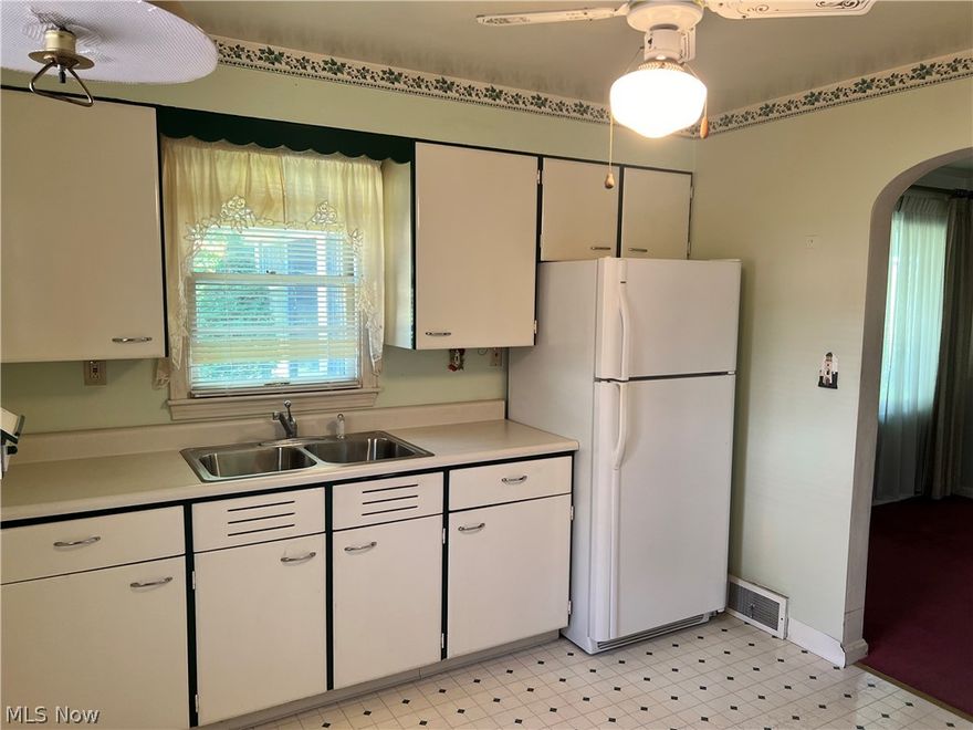 Solid Brick ranch home that sits on a corner lot in a nice, well-maintained neighborhood. Blacktop driveway, 1 car attached garage, nicely laid out simple floorplan. There is hardwood flooring under the carpet, and a very nice, enclosed back porch to relax and enjoy the warmer weather on. If you should need more square footage, the basement could easily be made in a family room, or for the handy man enjoy the workshop that it currently has. For all you home makeovers out there, this is the home for you.  Good bones, and an empty canvas. Updates include New 200 AMP electrical box and new service mast entrance cable. Schedule your private tour today!