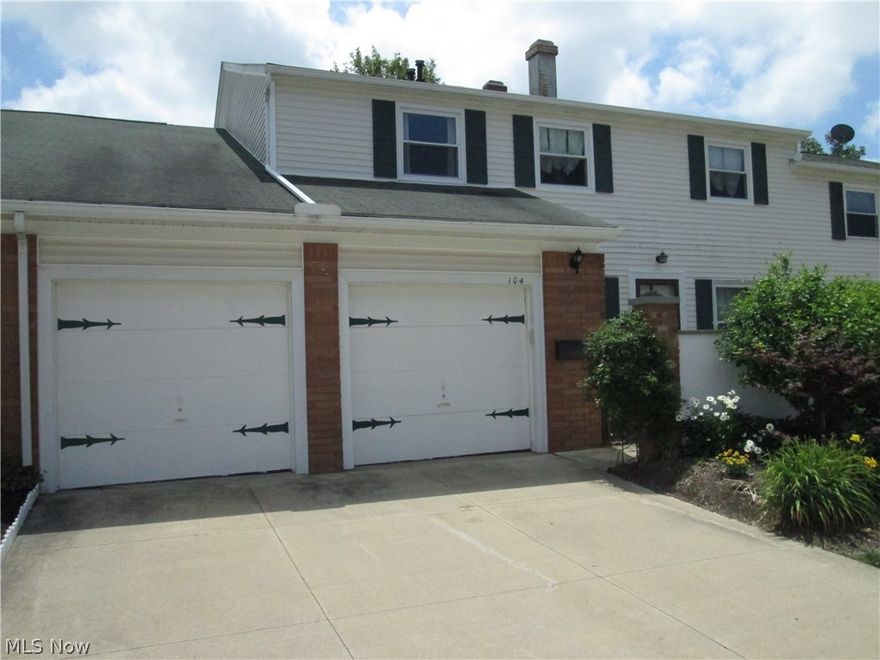 Welcome to this Amazing 3BR 1.5 BA Townhouse Style Condo in Popular Concord Commons.  Very unique unit with Large 2 Car Garage, Spacious Basement, and Incredibly Large Closets in each Bedroom.  The Large Master Bedroom has the Most Amazing Surprises - An 8x6 Master Closet with a Door Leading to a Bonus Room that is 12 x 11 which has additional storage off the Bonus Room.  You will be Totally Surprised by all the Storage.  You will Love the Location of the Unit - Just down the street is the Concord Common's Pool.  This Home has so Much to offer.