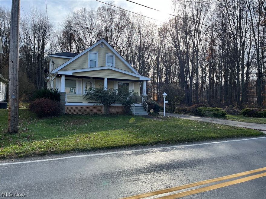 Move in ready home situated on four spacious lots with three bedrooms, eat in kitchen and dining room area.  This home does has a first floor bedroom and bathroom and the other two bedrooms are located upstairs with GIANT  walk in closets! There is a small room between the two bedrooms currently being used as an extra walk in closet and would make a great nursery or home office!  This yard is VERY spacious and home also has a nice one car garage!  New Septic installed in 2022!!