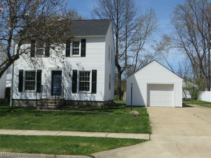 Absolutely beautiful inside and out. This home offers 3 bedrooms and 2 full baths with many updates. The following are new: siding, gutters and downspouts, front door, furnace, hot water tank, sump pump, railings, electric fixtures, toilets and plumbing. The main floor includes a LR, DR and a completely updated eat-in-kitchen with everything new: wood floor, maple cabinets with beautiful countertops disposal, dishwasher and microwave. the upper level includes 3  bedrooms and a full bath, which has been partially remodeled. the basement has a nice family room and partially remodeled full bath, laundry room and a utility room. the house also has an enclosed porch, which overlooks a large backyard and a concrete patio which are great for entertaining. In addition to the 1 and .5 garage, there is a carport. This house is move-in ready, call today for a showing.
