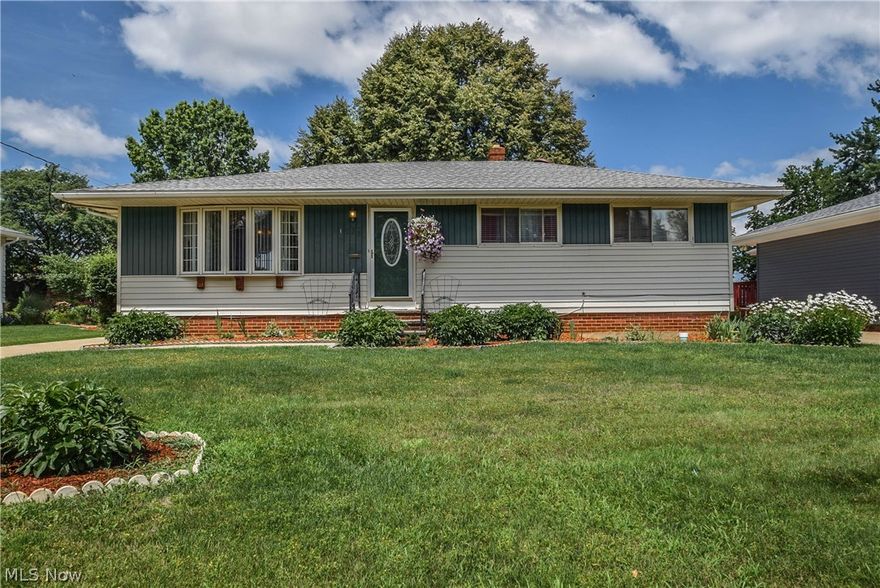 Beautiful 3 Bedroom, 3 Bath Parma Ranch .... Stunning Curb Appeal .... Desirable Street .... Bright Open Floor Plan With Lots Of Natural Light And High Ceilings .... Tastefully Updated Kitchen With Stainless Steel Appliances .... Laminate Flooring Throughout .... Many Expensive Improvements .... Roof Approximately 8 Years Old .... Newer Driveway .... Electrical Panel Replaced 2017 .... Vinyl Sided .... Large Deck For Entertaining .... Huge Lower Level Recreation Room With Additional Bedroom And Full Bath Perfect For Guests .... Central Air .... All Appliances Included .... Don't Miss This One !