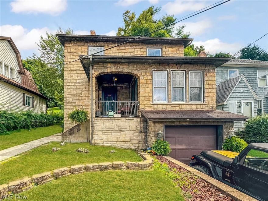 Welcome to this charming 3 (possibly 4) bedroom, 1.5 bathroom home located on a quiet street in East Liverpool, Ohio. As you enter this stone beauty, you'll be greeted by a spacious living room perfect for entertaining or relaxing with loved ones. The bedrooms are generously sized, offering plenty of space for your furniture and personal touches. The kitchen features ample cabinet and counter space, making meal prep a breeze. The adjacent dining area is ideal for enjoying family meals or hosting dinner parties. Step outside to the big backyard, where you'll find a deck perfect for summer BBQs or simply enjoying the outdoors.
This home offers a peaceful retreat from the hustle and bustle of everyday life, while still being conveniently located near shops, restaurants, and schools. Don't miss your chance to make this house your home!