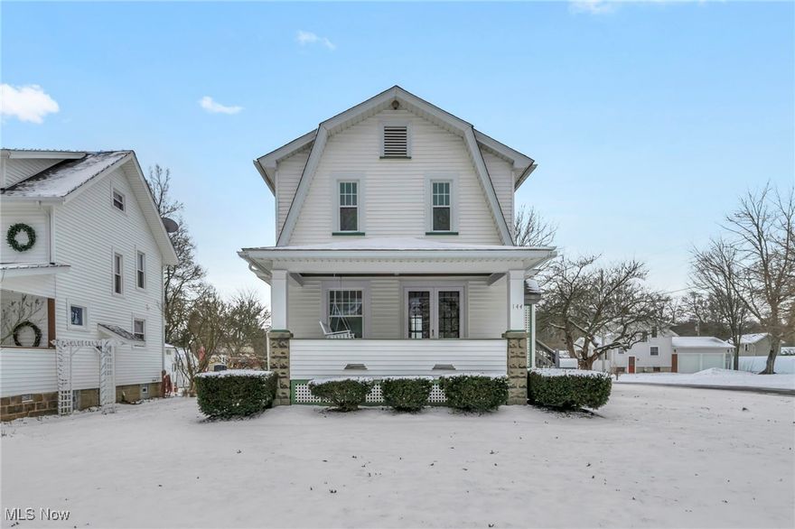 Welcome home to this beautifully renovated and truly move-in-ready two-bedroom, one-bath home, perfectly situated on a corner lot in Newton Falls. From the moment you step inside, you’ll notice the 8½-foot ceilings, warm natural light, and a layout that feels both spacious and comfortable. The home offers a large living room, a generous dining area perfect for gatherings, and two comfortable bedrooms, making it easy to settle in and feel at home. The updated kitchen with new appliances and the remodeled bathroom blend modern finishes with everyday comfort. Every major update has already been done for you, including new windows, new furnace and central air, fresh paint, new flooring throughout, and new light fixtures—so you can focus on enjoying your space, not projects.
Outside, the garage space is a rare find: a newly remodeled, heated one-car garage, plus an additional 44x28 heated 3 car garage with a workshop, complete with water and a bathroom—ideal for hobbies, storage, or extra flexibility.
Located within walking distance to the local park, this home offers a perfect blend of comfort, convenience, and charm. All that’s left to do is move in, unpack, and make it yours.