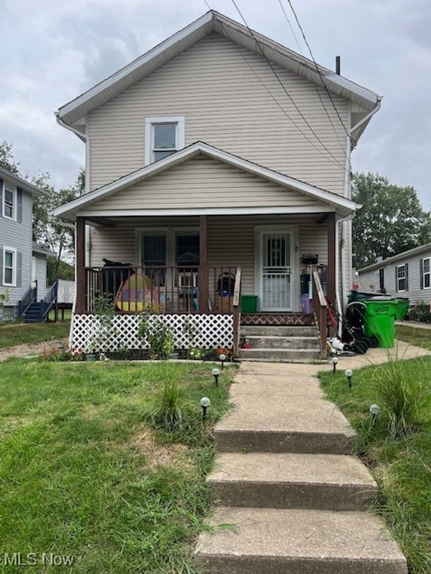 Income-producing Duplex with huge potential! Perfect for savvy investors or owner-occupants looking for rental income. Each unit has it's own entrance for privacy, separate utilities, and offers off street parking and a nice size yard. The duplex is conveniently located close to schools and parks, attractive to tenants. So much potential- don't miss this opportunity! The 3 bedroom house is rented for $900 and the studio is rented for $600.