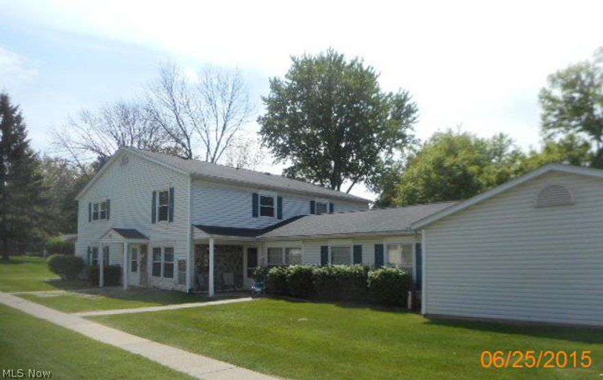 Medina Townhouse Is Private Back Unit! Has Patio and Yard Area. Kitchen and Dining Room. Large Living Room. Spacious Master Bedroom With Walk-In Closet. Needs Some TLC, Great Value For Area.  Location, Location, Location! Close To Shopping, Restaurants and Downtown Medina.