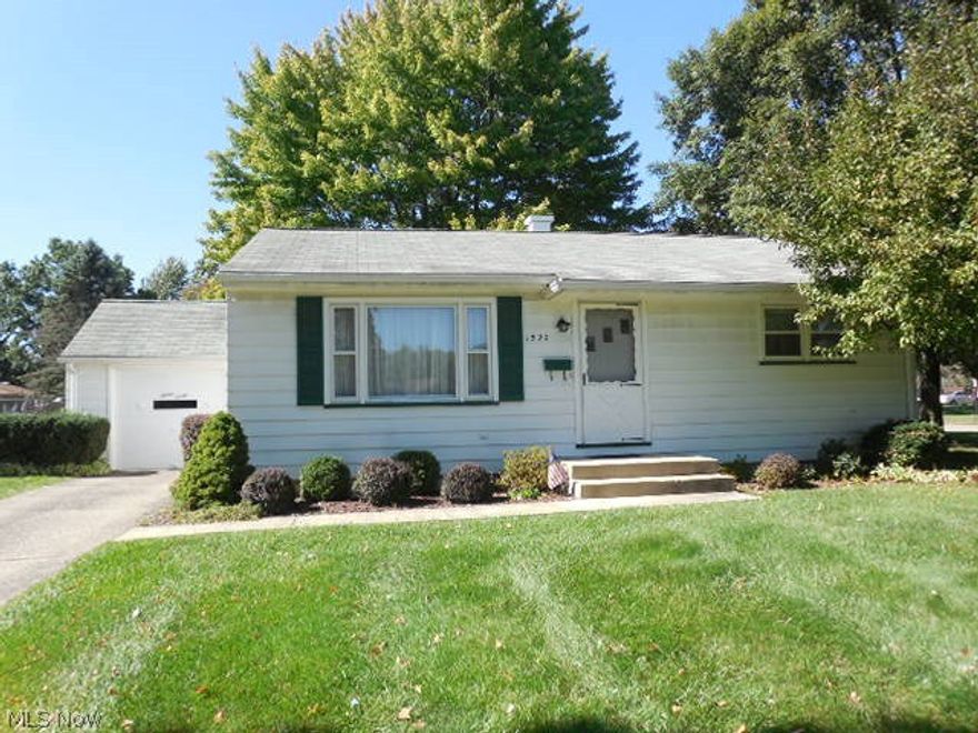 Have confidence and peace of mind moving into 1520 Yolanda Ave. This 3 bedroom 1 bath Ranch has been pre-inspected and is move in Ready. Kitchen comes equipped with appliances that stay and has new flooring. New Carpet in living Room, hall and 2 of 3 bedrooms. Full Basement has washer and dryer that also stay. Exterior features include front porch and 1 car attached garage. Make an appointment today!  Seller to pay up to $2,000 in buyers closing costs.