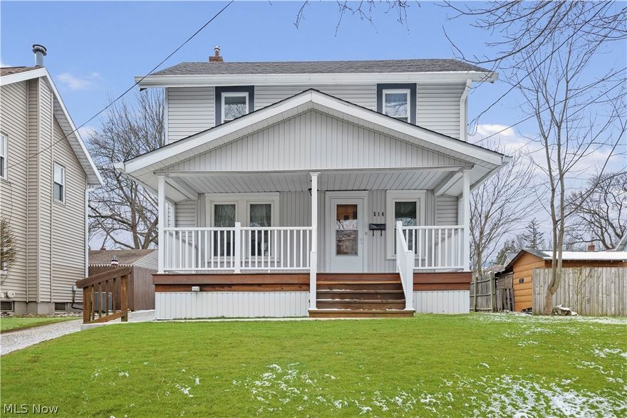 Major Exterior Updates & Tons of Potential. Welcome to this charming Akron home offering great curb appeal and an opportunity to add your personal touch inside! The exterior has already seen major improvements, including newer siding, roof, front porch, storm doors, and a concrete sidewalk, giving buyers peace of mind on big-ticket items. Inside, the home offers a functional layout with solid bones, perfect for a homeowner looking to build equity or an investor seeking their next project. Situated in a convenient Akron location, this home provides easy access to everyday essentials and local attractions. Minutes from shopping and dining corridors, close to multiple parks and outdoor spaces. Including part of the expansive Summit Metro Parks system offering over 150 miles of trails and green space, and a convenient commute to downtown Akron and surrounding suburbs. Located within Akron Public Schools, which features modern community learning centers serving both students and neighborhoods. With major exterior updates already completed, and an affordable entry point with upside potential. This property is ideal for investors, flippers, or owner-occupants alike. Bring your vision and make this home your own!