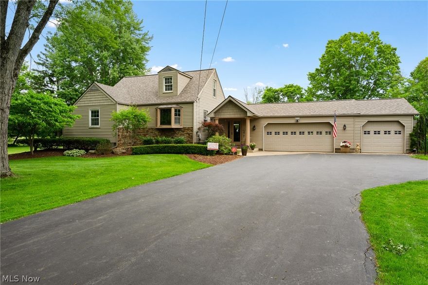 Step into this beautiful custom remodeled cape cod style home in Bazetta Township that has MANY updates. This 3 bedroom 3 bathroom home may be exactly what you are looking for! The basement has been waterproofed this year (2022) with a transferable lifetime warranty, new roof and chimney's (2021), and also new air conditioner (2019). This home has an alarm system through Howland Alarm. In addition to all the other amazing qualities of this home it has charming outdoor living space with an in ground pool! This home will go fast! Book your private showing today.