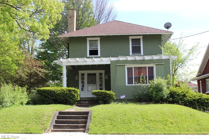 If you are a Cash buyer looking for a Fixer-upper that will make a nice long-term Investment property, then take a look at this home. It is located within a 1/2 block of the Ridgewood Neighborhood, on a charming brick street with many nicely cared for surrounding properties. It's location offers easy access to everywhere, and could make a nice owner-occupied or rental property. Some newer updates include the roof, hot water tank, sewer line, and sidewalks. The home does offer large room sizes, a spacious Dining Room, Living Room, Sunroom, and generous bedroom sizes. Both the kitchen and main bath have had some updates over the years, and it does have original character. Detached 2 car garage and a small backyard space. It does need repairs, improvements and updates, and has been priced accordingly for a fast sale. This home is being sold as-is, the seller does not wish to make repairs.