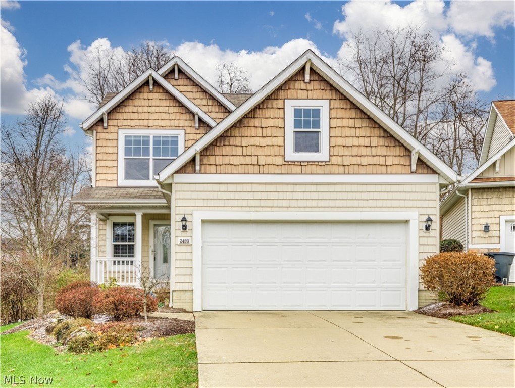This cluster home in the Village at Cedar Creek is a must-see! As you step into the spacious living room, you will find an open concept living, with an adorable window bench with storage beneath, a large double door closet, and an abundance of natural light. Off the living room is the dining area with a walkout to the patio and a private backyard; great for entertaining family & friends. The eat-in kitchen features stainless steel appliances, a breakfast bar with tasteful light fixtures, a pantry, and plenty of storage cabinets. A convenient half bath and laundry room are on the first floor. Upstairs the private master suite features a master bath with a walk-in closet (5x9). There are two additional bedrooms and a full bath upstairs as well. Stepping down to the lower level will find a fantastic recreation room that adds 414 sq ft of living area. It also has another room for additional storage. This home has an ADT security system and updated Pex plumbing. Two-car garage. Enjoy this m