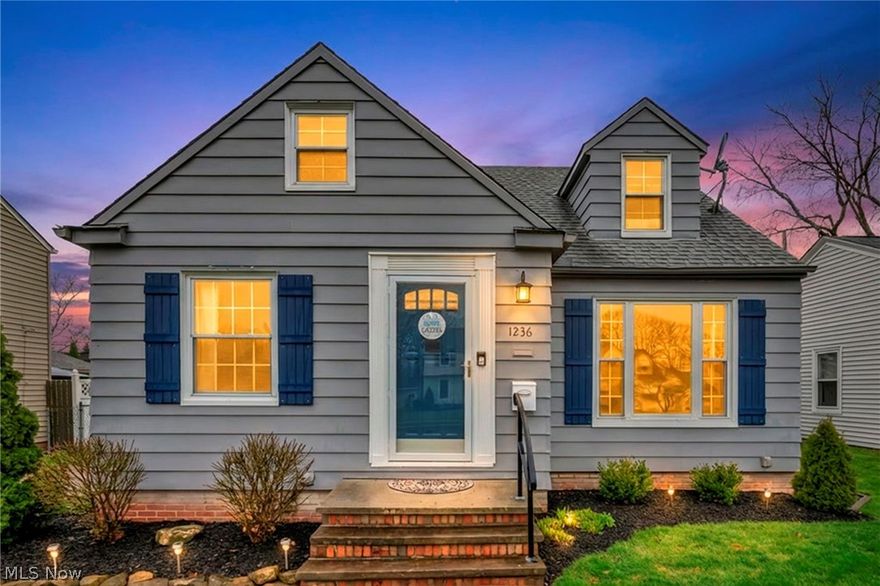 This fully updated, open concept, 3-bedroom, 1,584 sq ft home has been thoughtfully updated throughout and is genuinely ready to go. The beautiful hardwood floors run through the main living areas giving the home a warmth that's hard to replicate. The neutral palette throughout makes it easy to settle in and make it your own without a weekend of painting before you unpack. The kitchen has been updated with quartz countertops, a large island and comes fully equipped with SS appliances that all stay. Upstairs, the master bedroom is oversized with a huge walk-in closet and direct access to additional storage - a practical bonus that buyers consistently appreciate. The finished basement adds real, usable living space whether you need a rec room, home office, or both. Out back, a fully fenced yard and brick patio make this one of those homes where you'll actually use the outdoor space whether it's a summer cookout or just a quiet evening outside. Location is hard to beat: within a mile of freeway access, shopping, and dining, and zoned for the award-winning Mayfield Schools.