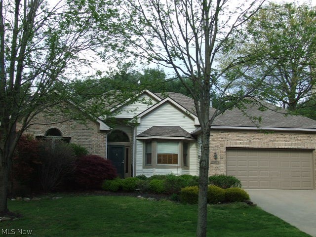 Beautiful, well maintained, updated DETACHED Condo, one of 13 units in Association that includes pond across the street. This 2-bedroom home is so much bigger than it looks!! Large, applianced kitchen with granite countertops, breakfast counter and center island, large eating area looking out the front, and entry right to first floor laundry or 2-car attached garage. Master bedroom has large master bath with two walk-in closets, garden tub and double sinks. Second bedroom and second full bath on opposite side of home, next to the fireplaced family room which could make for separate living suite, or be an office or den. Huge fireplaced great room also has extra "alcove" that could be additional eating area, game spot or reading nook. Great room and family room both have sliders to the sun room which has permanent gas heater and leads out to the lovely deck and privacy in the back. Foyer entrance and half bath complete the first floor. Spacious waterproofed basement has 3rd full b