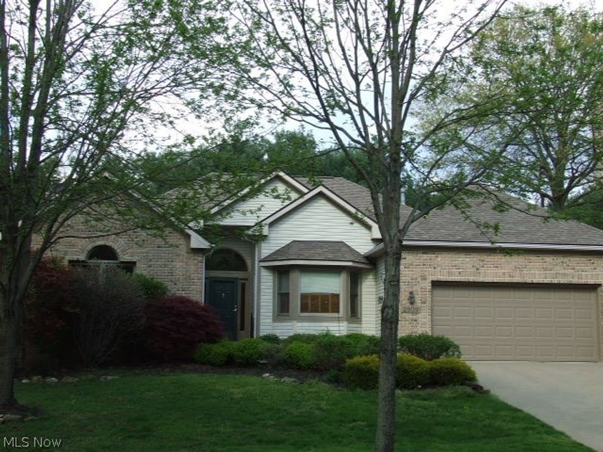 Beautiful, well maintained, updated DETACHED Condo, one of 13 units in Association that includes pond across the street.  This 2-bedroom home is so much bigger than it looks!! Large, applianced kitchen with granite countertops, breakfast counter and center island, large eating area looking out the front, and entry right to first floor laundry or 2-car attached garage.  Master bedroom has large master bath with two walk-in closets, garden tub and double sinks.  Second bedroom and second full bath on opposite side of home, next to the fireplaced family room which could make for separate living suite, or be an office or den.  Huge fireplaced great room also has extra "alcove" that could be additional eating area, game spot or reading nook.  Great room and family room both have sliders to the sun room which has permanent gas heater and leads out to the lovely deck and privacy in the back.  Foyer entrance and half bath complete the first floor.  Spacious waterproofed basement has 3rd full b