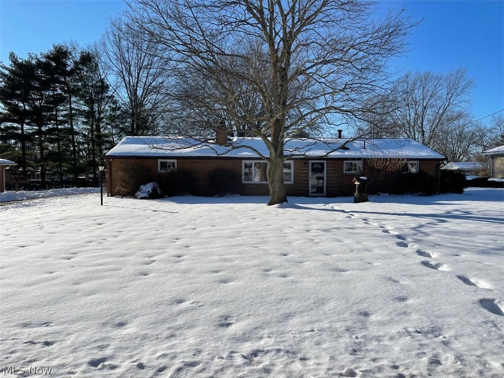 Well maintained three bedroom brick ranch home located in Plain Twp. Updates include waterproof basement , newer septic system, newer windows and new insulation throughout the home. Features include two fireplaces, hardwood floors under carpeting, large backyard, two car attached garage, and laundry setup on first floor. This home is tucked back in a charming neighborhood that is minutes of a walk from the park.