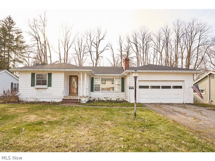 Come see 370 Keith Ave in Akron!! This 2 bedroom ranch sits minutes away from the beautiful Sand Run Park. There are hardwood floors throughout the main living sapce. Fireplace is woodburning but can be swtiched to gas. Off the kitchen is a sun room. Off the back of the house is a huge deck inside the fully fenced back yard ! The basement is framed up for a bedroom with a walk in closet and another full bath. Sellers are selling home as is. Roof is 2020. Hot Water Tank 2018. Schedule a showing today and see all the potential this home has to offer !