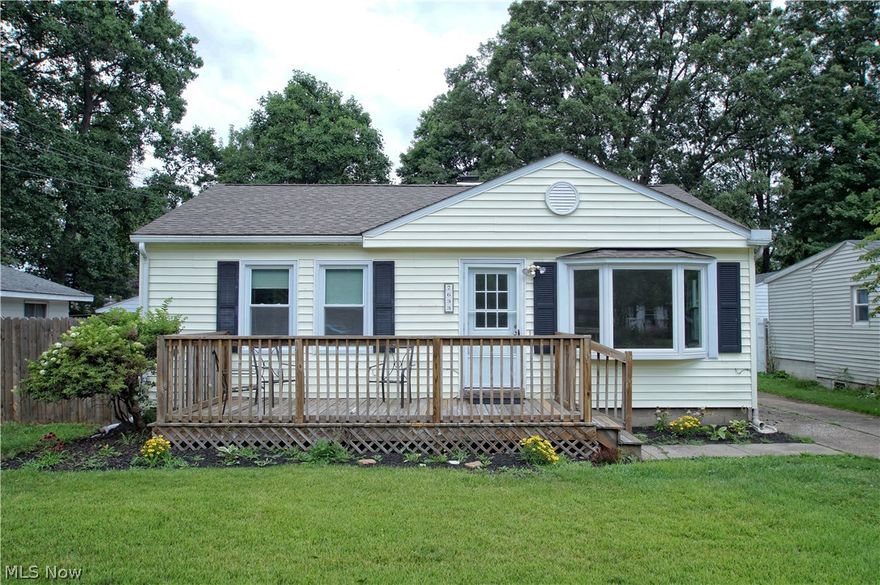 Completely move in ready!!!! With fresh paint and brand NEW carpet, this home features 2 bedrooms and 1 bathroom. Enjoy some privacy in the back yard with a partial privacy fence or sit out on the deck in the front of the house. Newer windows, Fresh paint, brand new carpet, some updated appliances and storage shed. There isn't much to do besides move in!! Schedule your showing today!