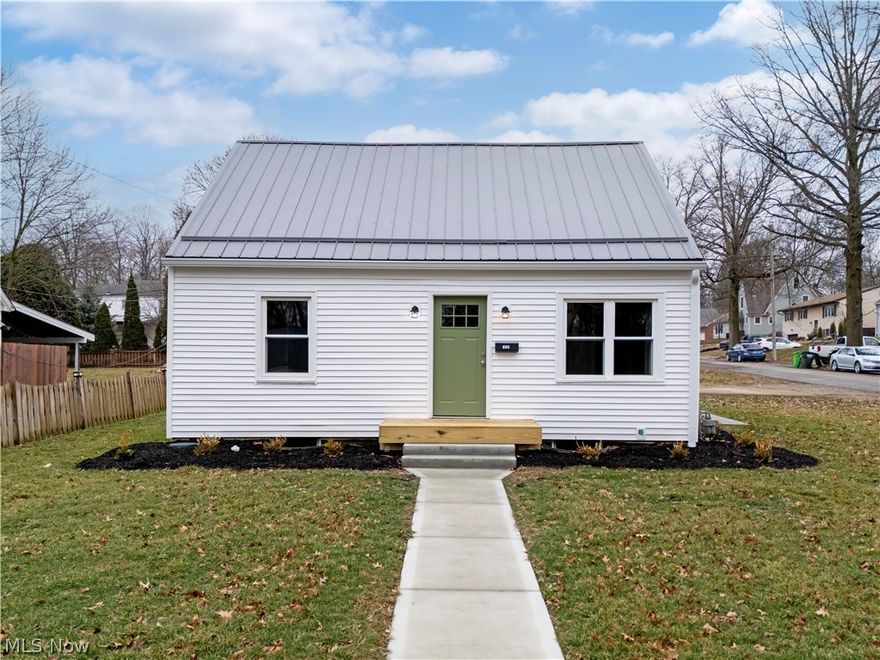Welcome to this charming bungalow located on the corner of Meadowvale Ave and Hillcrest in Rittman.  This move-in ready home has seen numerous updates over the past five years, making it an excellent opportunity for buyers seeking comfort and convenience.  Major improvements include a new roof, windows, and furnace installed in 2021.  Inside, you’ll find new flooring throughout the home, along with an updated kitchen and remodeled bathroom that add modern touches to this cozy space. The home also features new exterior doors and recently installed sidewalks and front steps, enhancing both curb appeal and functionality.  Additional highlights include a one-car attached garage plus an attached carport, providing ample covered parking. The kitchen appliances will remain with the home, making the move even easier.  Home is bigger than it looks in person, with plenty of additional usable space in the unfinished basement that has a transferable water proofing warranty from Ohio State Water Proofing.