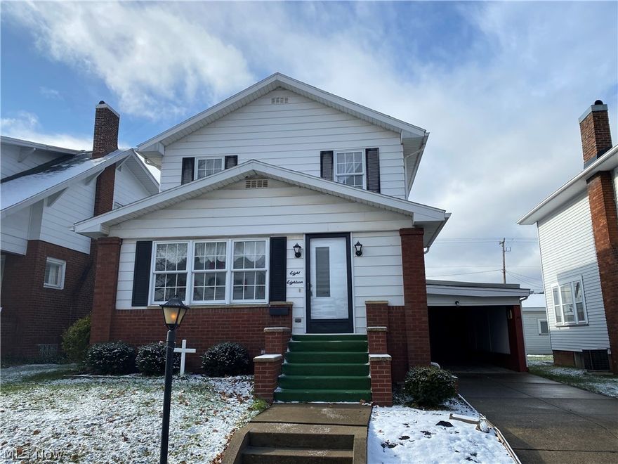 Recently updated 4 bedroom / 2 bath home in a great location.  This home features an updated kitchen and both bathrooms with all new floor coverings, fresh paint, fixtures and so much more.  The first floor offers one bedroom and one full bath.  The second floor offers 3 bedrooms and a full bath.  Enjoy the 3 season front porch and the nice back yard with an oversized 26 x 32 -2 car garage.  This solid home is move in ready with immediate possession.  Call toady for your private showing.