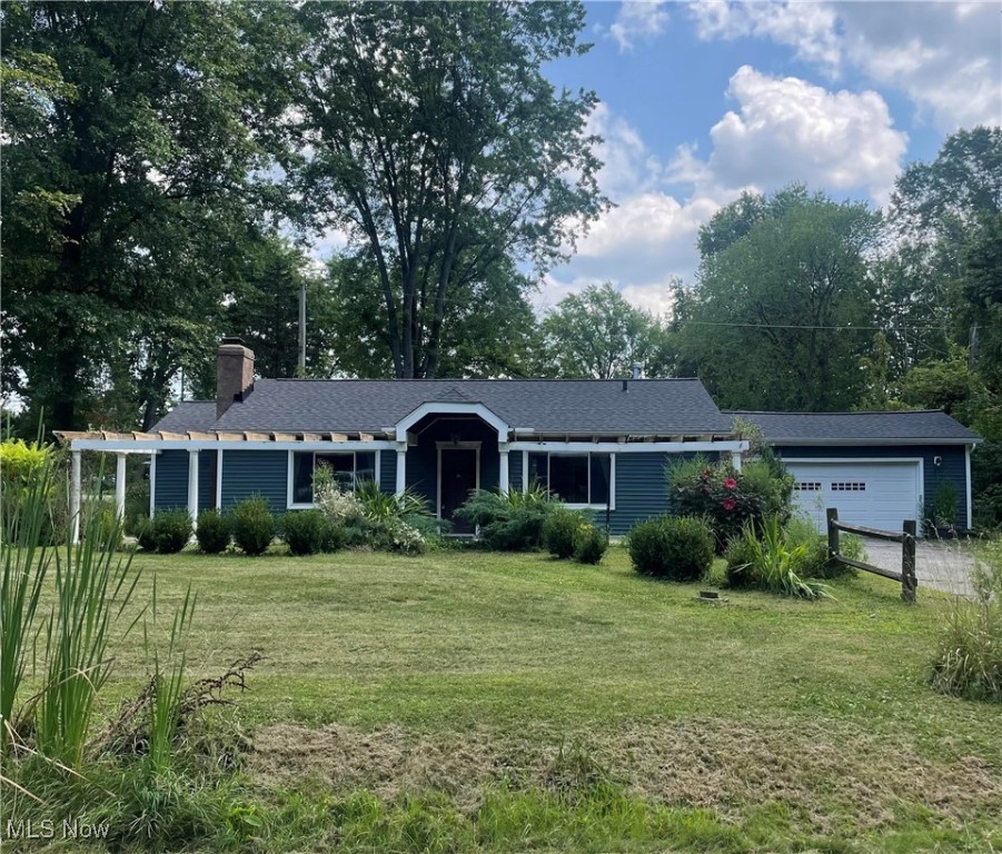 Fantastic rental opportunity in a quiet Hudson neighborhood! One floor living at its finest! The bright Living Room features a fireplace and built in bookcase and is open to the modern Eat In Kitchen. Plenty of space for meals or entertaining with full size appliances, lots of counterspace and cabinetry and a handsome built in. Two huge closets flank the hall leading to the updated four piece full Bathroom with double sinks and ample shelving! The Primary Bedroom features two massive walk in closets and a faux fireplace making this the perfect retreat. The second Bedroom offers a built in desk and handsome paneling. An Utility Room completes this home with a washer and sink (Dryer hookup available). Lastly there is an attached two car Garage with tons of storage. Outside enjoy the large patio with ceiling fan and an ample yard! Located close to the Hike and Bike Trail, CVNP, Route 8 and Downtown Hudson.... Pets allowed with a fee. Tenant responsible for all utilities, landscaping and snow removal. Fair housing accommodations and modifications for persons with disabilities will be considered on a case-by-case basis in accordance with the fair housing laws.
