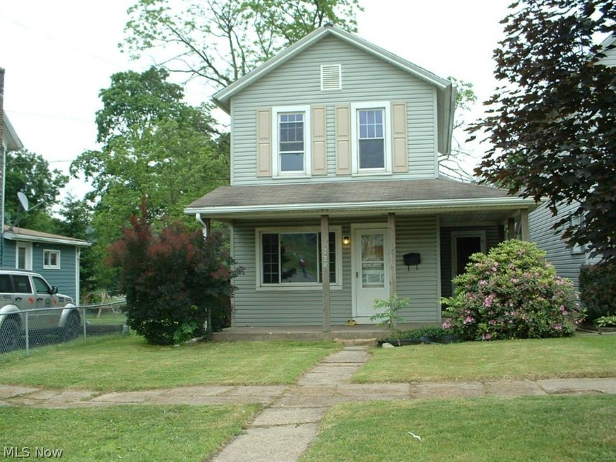 Good 2 bedroom home that has had a lot of updates.First floor bathroom - a nice sized eat in kitchen with plenty of cupboards.2 bedrooms up and a possible  3rd bedroom on the main floor.If you do not need the 3rd bedroom it would make a great family room. Furnace is approximately 7 years old - Hot water tank is 7 years old. Newer roof - vinyl siding and windows -  First floor laundry. 4 ceiling fans.The back yard is fenced in and has a nice deck plus a front porch. Parking in the rear  is off street.GREAT AFFORDABLE STARTER HOME !!