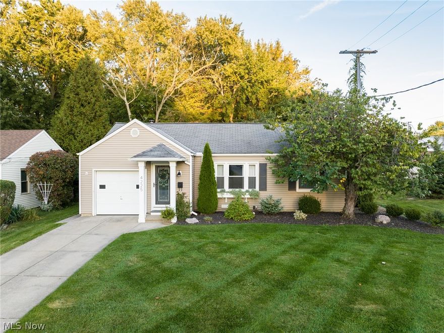 Welcome to this cute and cozy, picture perfect home!  This move in ready home has been updated and maintained impeccably. Many updates include: new hot water heater in 2020,  mudroom/laundry room in 2019, windows updated in 2004, roof total tear-off in 2004, , stamped concrete patio in backyard in 2016, beautifully landscaped for privacy in 2016, newly painted throughout.