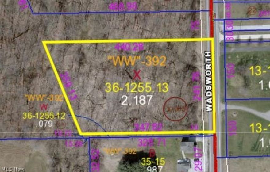 LOCATION LOCATION LOCATION...Here is your chance to build your dream home! Private, secluded, wooded lot, located in Norwayne School District. Within minutes to many major highways and points of interest. Eight minute drive to J.M. Smucker Company, 9 minute drive to Ohio State Route 21 and 10 minute drive to Wadsworth Airport and Interstate 76 & US 224. Only 20 minutes from Akron/Fairlawn area.