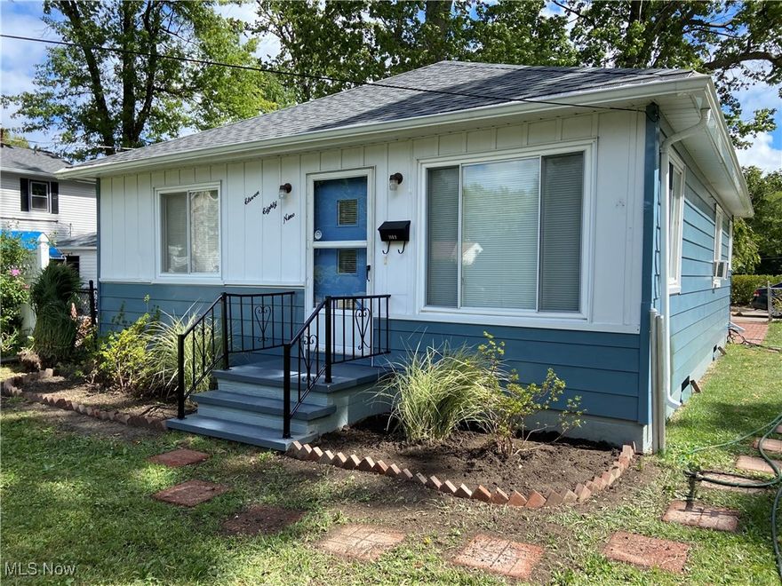 Welcome to this easy living 1 floor living ranch in Eastlake. 2 bedrooms 1 full bath. Home has been recently refreshed with new paint a remodeled bathroom and some personal touches to make it feel like home! All appliances stay with the property. New furnace in Mach of 2024, new roof and gutters in 2022. Fenced in yard makes it perfect for a pet! Detached garage with opener plus room in the garage for a workshop. Also you get a 8x10 shed for storage! Make this home your new home today! Cheaper than rent!