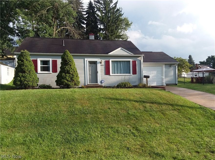 Beautiful Perry Twp Ranch that is just waiting for you to move right in. Tranquil neighborhood seeting with a partially fenced yard and oversized single-car garage. Many updates with fresh paint throughout, new carpet in living room and remodeled bathroom. Brand new hot water tank, refrigerator, washer and dryer included. Features a large deck great for relaxing or entertaining. Fantastic starter home or great for someone looking for convenient single story living.