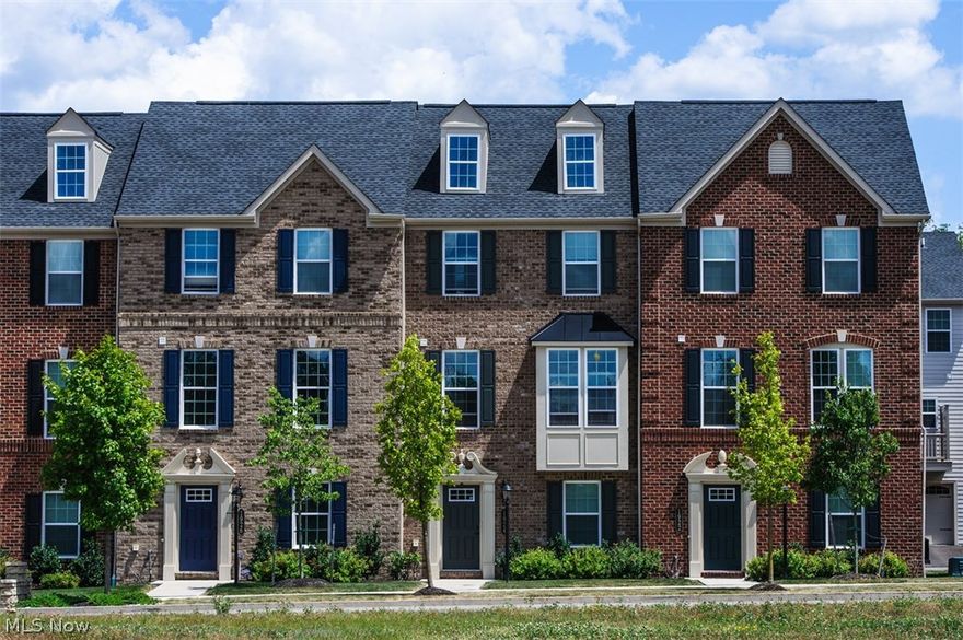 Loaded with upgrades- Quick move in for brand new 3 story end-unit townhome in Lakewood!   With three bedrooms, 2.5 baths, a large Kitchen and 1749 sq ft of living space – this home won’t be available long!  This home includes a beautiful brick exterior, 9’ ceilings on the main floor, side entry two car garage, recessed kitchen lighting with 42” tall White Linen cabinets, Granite counters  & Stainless appliances!  You will love the open concept layout with full hardwood floors and stairs on the main floor.  The large Owner’s bedroom layout features a master with dual sinks, separate tub and shower as well as  an enormous walk-in closet (unique for Lakewood!).  With two additional bedrooms and a private 2nd full bath and second floor laundry- the layout is well-planned.  Each Ryan Home is “Built Smart” certified saving you up to 30% on your energy bills.  Photos are for representation only.  TO-BE-BUILT.