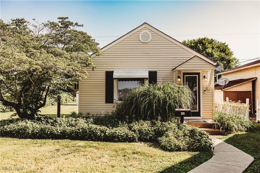 The possibilities are endless with this charming ranch located across the street from Ridgewood Local Schools. This building is currently being used as a salon, but has the potential to be converted back to a single family residence. The space offers a bright front room with new flooring that transitions into the rear rooms currently utilized as a dispensary and shampoo area. The half bathroom could be transformed back into a full bathroom if the hot water tank is relocated or a tankless wall mounted one installed.