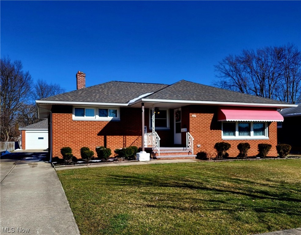 Brick Ranch with Full Finished Basement! 2 Car Garage! Interior paint 2022. Beautiful Hardwood. Possible Den/Office/Bedroom in the Lower Level. Open Floor Plan. Roof tear off 2017/ AC 2019/ Hot Water Tank 2023