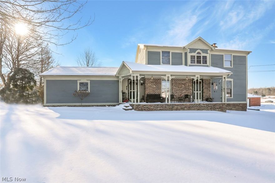 Location, Location, Location!  This home is located across the street from the Canfield Fairgounds, and very close to bike trail, and Mill Creek MetroParks Farm.  This house offers the award-winning Canfield School District. Craftsmanship at its finest, you will love the custom woodwork this property has to offer.  Double story entry offers one of a kind staircase, with a perfectly paired chandelier.  Extremely large Master Bedroom with a private bath.  Eat-in Kitchen has been remodeled with 50 year commercial luxury flooring, and spreads into a large 1st floor laundry, second entry, and half bath.  Gas burning fireplace in the Living Room for your relaxation and tons of natural sunlight.  Finished basement offers a man-cave, workshop, and possible 4th Bedroom.  New carpet, paint, lighting, and 2” wood-blinds throughout. Newly painted cedar siding. Updated water filtration and septic.  Private backyard with a brand new shed and 20x14 deck. This house is completely move-in ready just fo