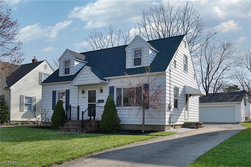 Home is where your story begins.  Let your story begin here. This lovely and well cared for home in the Falls is screaming your name. There is no need for updates or upgrades as they have all been done. Newer paint throughout the home including the basement and inside the linen closets, yes that's true.  Clean and sparkling and attention to detail abound in the darling Cape Cod style home. There is engineered hardwood flooring in the living room and kitchen and hall. Carpet in the bedrooms on the first floor and bamboo flooring on the second level.  A full bath that is updated and flanks the 2 bedrooms that are on the first floor. There is a spacious living room with picture window looking out the front and in the back of the home is a family room with private views out the backyard. The kitchen is large and includes 4 burner gas stove, a large pantry and all appliances are stainless steel. The second level is considered the owners' suite and includes another full bath and 2 giant walk