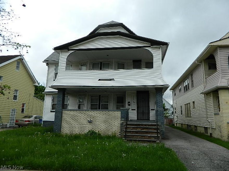 Great opportunity! Large vinyl sided two family colonial.   Each unit has front porch, decorative fireplace, eat-in kitchen and formal dining room with built-ins and window seat.  Full unfinished third floor. Basement has glass block windows. All information approximate. Sold AS IS. Pre-approval or proof of funds must be presented with offers. Seller will consider all offers. Buyer to assume any and all expenses for inspections, buyer’s agent must accompany all inspectors.