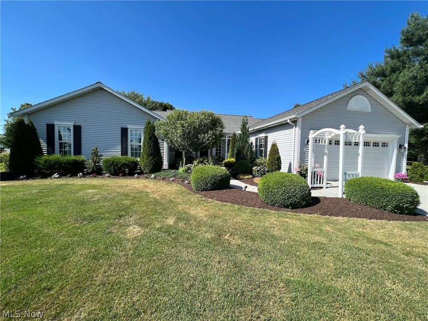 This lovely Lagrange Township home features vaulted ceilings, a Fireplace, updated kitchen with tons of windows that overlook the 1.68 acre yard, Formal dinning room with custom built-ins, Oversized master bedroom with full updated master bath, And First floor laundry. The incredible basement has a finished area currently being used has a bedroom, a rec room and a workshop. This basement offers so much storage. The perfect landscaped yard highlights a peaceful deck, adorable arbor inviting you to the front door, and two storage sheds. Pride of ownership can defiantly be found in this beautiful one owner home. Roof 2017, Electric furnace 2017, Heat Pump 2017, Double hung windows 2019, Hot water tank 2012, New concrete drive (25 feet) Nothing let to do but move in.  Keystone Schools. Schedule your private tour asap.